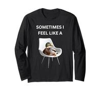 Sometimes I Feel Like A Sitting Duck Humour for Animal Lovers Manche Longue