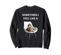 Sometimes I Feel Like A Sitting Duck Humour for Animal Lovers Sweatshirt