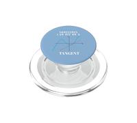 Sometimes I Go Off on A Tangent Math Humour Mathématiques Jeu de Mots PopSockets PopGrip pour MagSafe