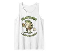 Sometimes I Just Be Fartin Frog Funny Food Humour Cartoon Débardeur