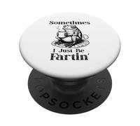 Sometimes I Just-Be Fartin' Frog Meme Retro Vintage PopSockets PopGrip Adhésif