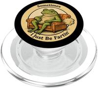 Sometimes I Just Be Fartin' Frog Vintage PopSockets PopGrip pour MagSafe