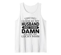 Sometimes I Look at My Husband and Think Funny Fête des pères Débardeur