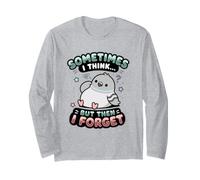 Sometimes I Think But Then I Forget Humour Sarcastique drôle Manche Longue