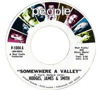 Somewhere A Valley / Aint That Right - Hodges James And Smith 7" 45