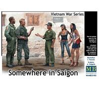 Somewhere In Saigon,vietnam War Series - 1:35e - Master Box Ltd.