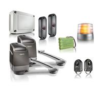 Kit Motorisation à bras Automatisme de Portail battant AXOVIA 3S IO Pack Confort