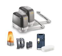 SOMFY 1241960 - Motorisation portail battant Lockyvia Essential Connect - Pilotable à distance avec smartphone et assistants vocaux