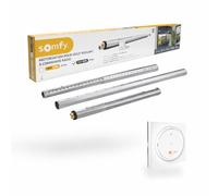 Somfy 1245875 Kit de Motorisation pour Volet Roulant pour Porte-Fenêtre RMS 2600 Radio IO - Compatible avec Volets rénovation, Tunnel, Bloc-Baie â€“ Télécommande Amy Incluse â€“ Compatible Tahoma