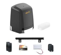 Somfy 1246286 - Motorisation Slidymoove 600 connecté pour portail coulissant, Motorisation portail coulissant facile à installer, Vantail max 8m, Compatible avec Alexa, Google Home, Fabriqué en France
