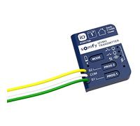 Somfy 1822609 - Micro-émetteur Volets et éclairage IZYMO - Technologie IO-homecontrol - Compatible app Tahoma