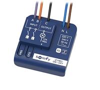 Somfy 1822649 - Micro-récepteur d'éclairage on/Off IZYMO | Technologie IO-homecontrol | Compatible app Tahoma