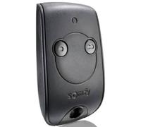 Somfy Télécommande Keytis 2 canaux RTS – 2 moteurs – Pile CR2430 incluse – Extérieur/Intérieur