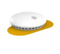 somfy 1870289 - Détecteur de fumée connecté, Sirène 85dB, Compatible Somfy Home Alarm, et Somfy One (+), Blanc