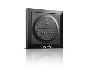Somfy 1871131 - Commande murale radio io - Pour commander 3 motorisations io - Sans fil - Etanche