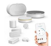 SOMFY 1875259 - Home Alarm Advanced - Alarme maison sans fil connectée - Module GSM - Compatible avec Alexa l'Assistant Google et