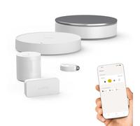 Somfy 1875279 - Home Alarm Essential Starter Pack - Système d'Alarme Maison sans Fil Connecté WiFi - 1 IntelliTAG - 1 détecteur de Mouvement - 1 Badge - Compatible Alexa, Assistant Google et Tahoma