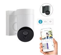 Somfy 1875325 - Caméra de surveillance extérieure wifi - Somfy - Outdoor Camera blanche 2 - 1080p Full HD - Sirène 110 dB