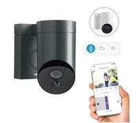 Somfy 1875326 - Caméra de surveillance extérieure wifi - Somfy - Outdoor Camera grise 2 - 1080p Full HD - Sirène 110 dB