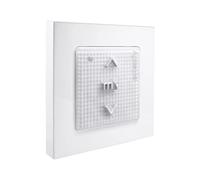 Somfy 2401102 - Smoove Origin RTS - Commande radio murale sans fil - Technologie RTS - Pour commander 1 moteur ou 1 groupe de moteurs radio RTS