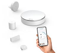 Somfy 2401511 - Home Alarm Starter Pack | Système d'Alarme Appartement sans Fil Connecté | Compatible avec Alexa, l'Assistant Google et Tahoma (Switch) | Somfy Protect