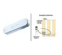 SOMFY 9016355 Capteur vent Eolis 3D Wirefree io Bl