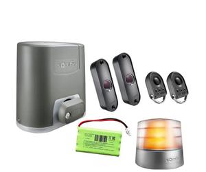 SOMFY - Automatisme Motorisation portail coulissant ELIXO 500 3S 24V pack confort io Som - 1216365