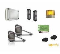 Kit Motorisation à bras Automatisme de Portail battant AXOVIA 3S IO Pack Confort