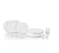 Somfy - Home Alarm Advanced - Système Alarme Maison sans Fil WiFi - Sirène Alarme Intérieure & 2 Badges - Kit de Sécurité pour la Maison Compatible Alexa, Google, Tahoma - Made in France