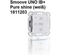 Somfy Smoove UNO IB+ Pure shine blanc Commande pour volets roulants et stores