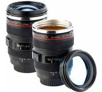 Somikon : 2 mugs isothermes en forme de téléobjectif avec couvercles G