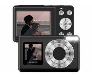 Somikon Appareil photo numérique 4K avec deux écrans