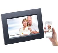Somikon Cadre photo numérique connecté à écran tactile IPS 7" DF-600.WiFi