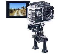 Somikon Caméra Sport HD avec boîtier étanche jusqu'à 30 m et Fonction webca...