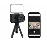 Somikon Caméra time-lapse 4K connectée avec éclairage LED