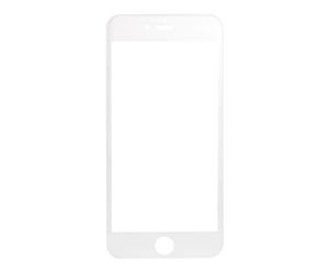 Somikon Façade de protection en verre trempé pour iPhone 6+ / 6s+ - blanc