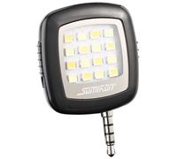 Somikon Lampe vidéo 16 LED pour smartphone avec connexion jack