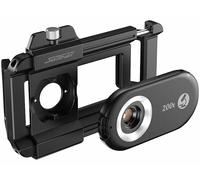 Somikon Lentille microscope grossissement 200x pour smartphone