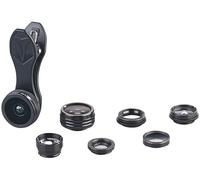 Somikon Lentilles Premium 7 en 1 avec kaléidoscope, filtre polarisant et étui rigide