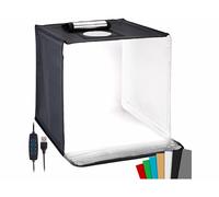Somikon Studio photo pliable avec éclairage LED CCT - 40 x 40 x 40 cm
