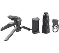 Somikon Téléobjectif 4X - 12x pour Smartphone avec trépied CVL-250.Zoom