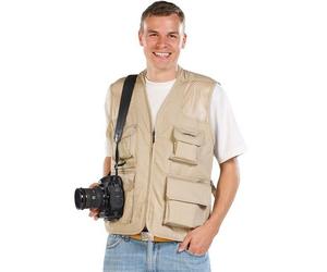 Somikon Veste de loisirs sans manches - beige - taille M