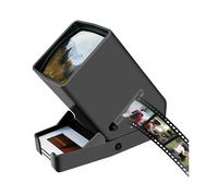 Somikon Visionneuse mobile de diapositives, négatifs à grossissement x3 et LED