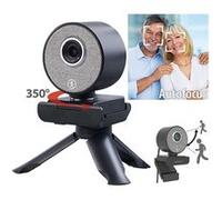 Somikon : Webcam USB Full HD avec suivi automatique