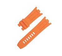 SOMKB Bracelet AP pour Audemars et Piguet Belt 15710/15703 Not Qucik Release 28 mm Nature Fluor Soft FKM Rubber Bracelet Accessoires Bracelet de montre, 28MM, Agate