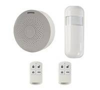 SomLife Système d'Alarme Domestique sans Fils WiFi Smart Home, detecteur de Mouvement Wireless avec Application Tuya Smart Life