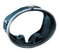 Sommap - Masque de plongée Oval en Caoutchouc - Verre sécurité. avec compensateur. Cercle INOX vissé