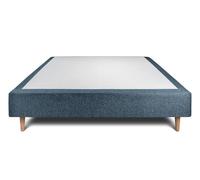 Sommeil de plomb Sommier Tapissier Bouclette Bleu 135x190 H35cm