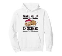 Sommeil d'hiver Drôle Paresseu Anti X-Mas Je déteste Noël Sweat à Capuche