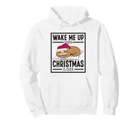 Sommeil d'hiver Drôle Paresseu Anti X-Mas Je déteste Noël Sweat à Capuche